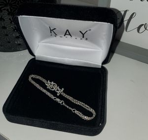 Kay Jewelers Open Heart by Jane Seymour Mom Bracelet